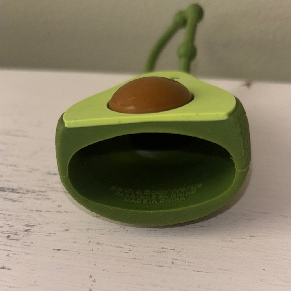 Green Avocado Bath and Body Works Hand Sanitizer Charm - Picture 3 of 3